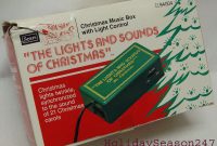 Vintage Mr Christmas Lights Sounds Electric Music Box Tree inside measurements 1000 X 790