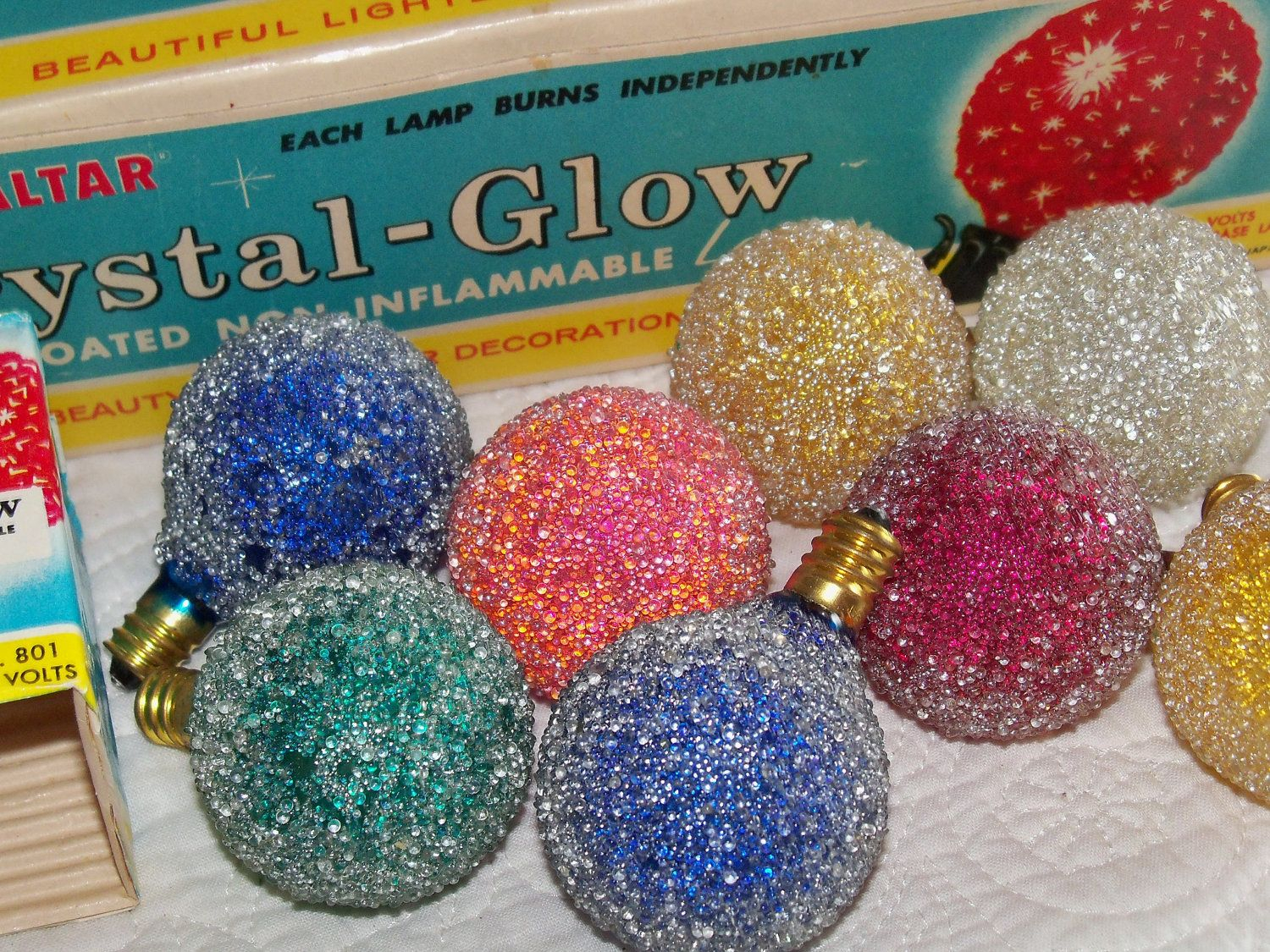 Vintage Snowball Light Bulbs For Christmas Lights Gibralter 120v C8 with proportions 1500 X 1125