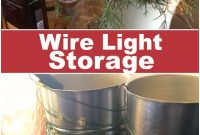Wire Led Light Storage Storage Ideas Craft Corner And Christmas throughout sizing 596 X 1320