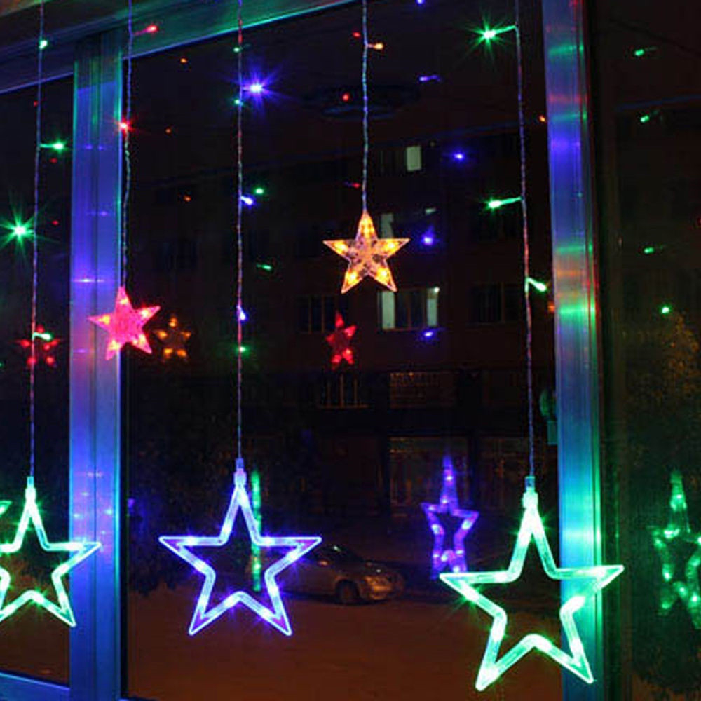Xmas Ac 110v 220v Strobe Light Christmas Star Shape Style Decorative for proportions 1000 X 1000