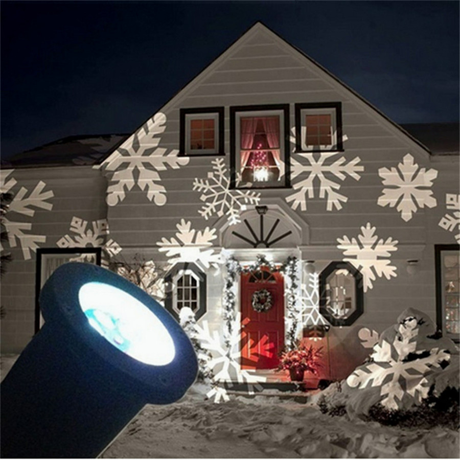 Zinuo Laser Projector Lamps Snow Led Stage Light Snowflakes with regard to proportions 900 X 900